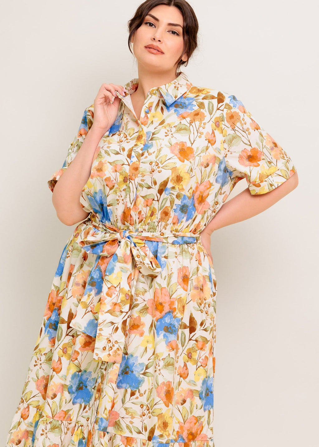 WILDFLOWER MARKET MIDI DRESS