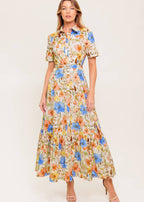 WILDFLOWER MARKET MIDI DRESS