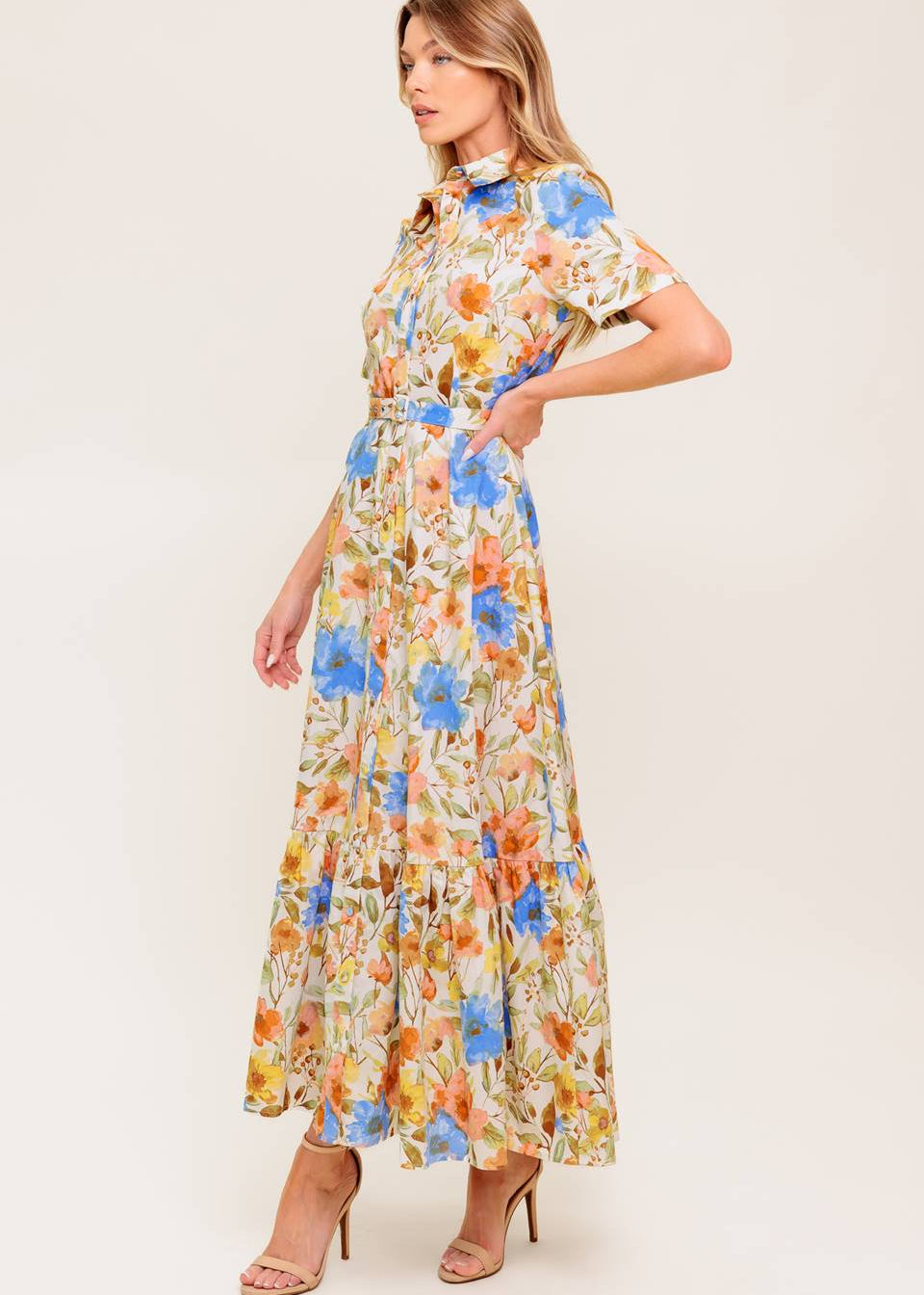 WILDFLOWER MARKET MIDI DRESS
