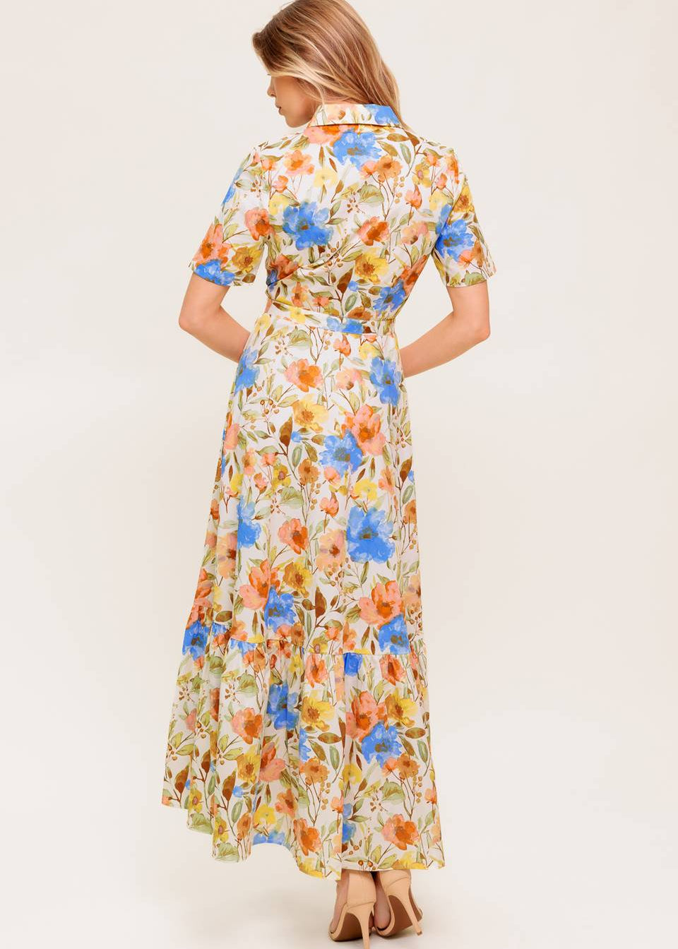 WILDFLOWER MARKET MIDI DRESS