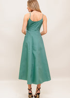 THE EVERGREEN MUSE MIDI DRESS