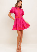 SUNSET POP MINI DRESS