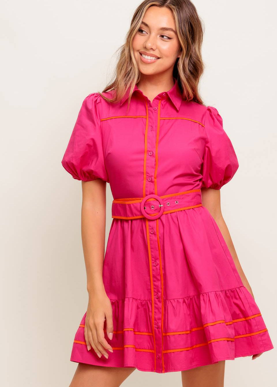 SUNSET POP MINI DRESS