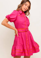 SUNSET POP MINI DRESS