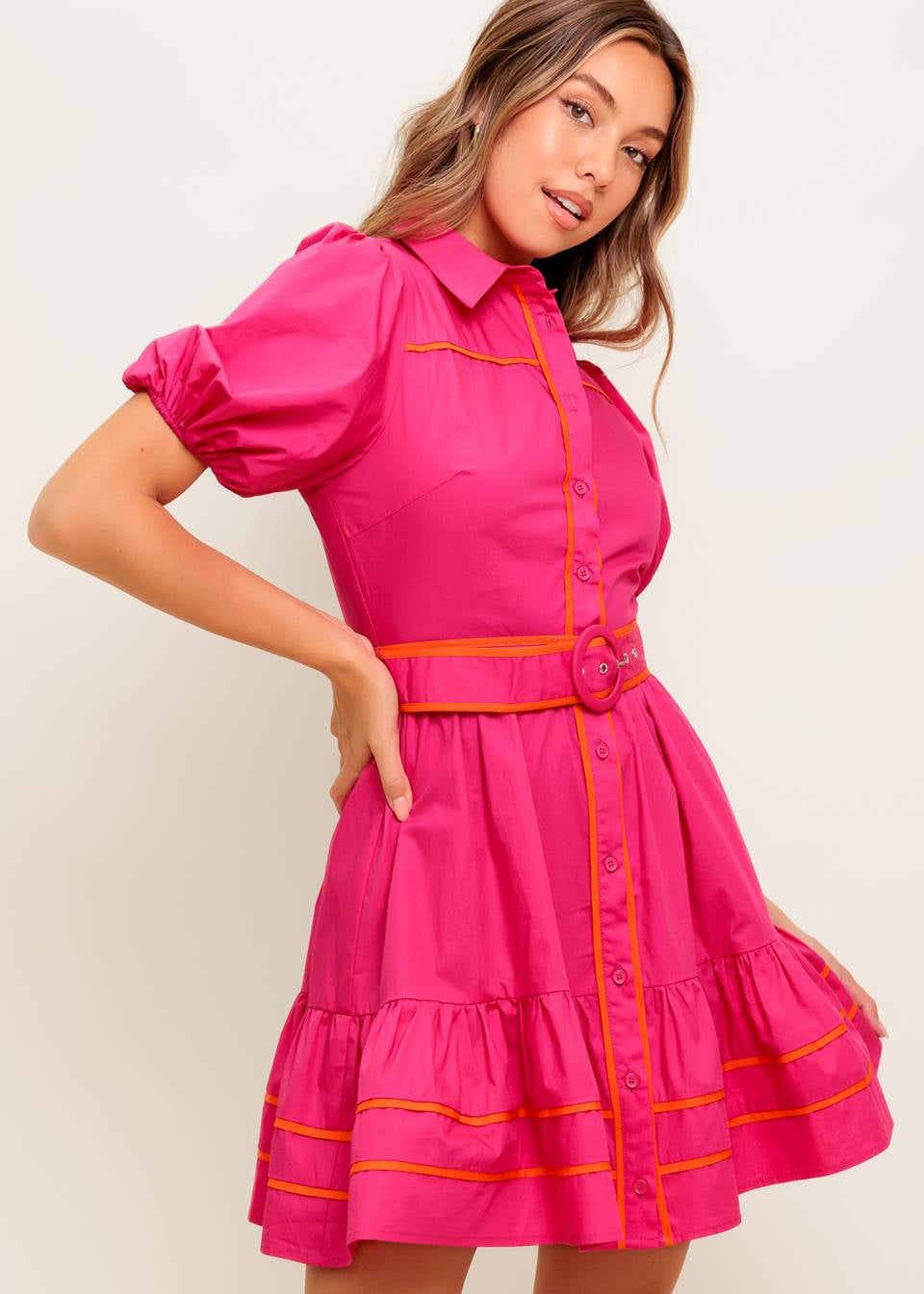 SUNSET POP MINI DRESS