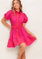 SUNSET POP MINI DRESS