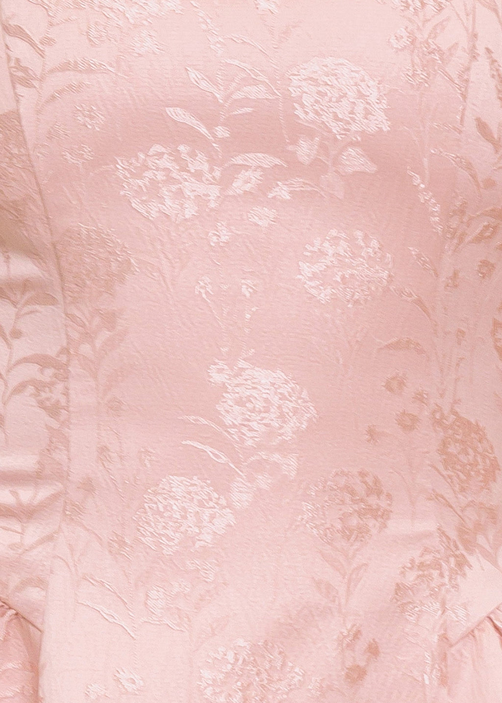 BLUSH REVERIE JACQUARD MINI DRESS