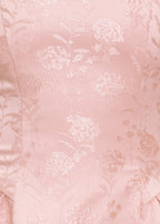 BLUSH REVERIE JACQUARD MINI DRESS