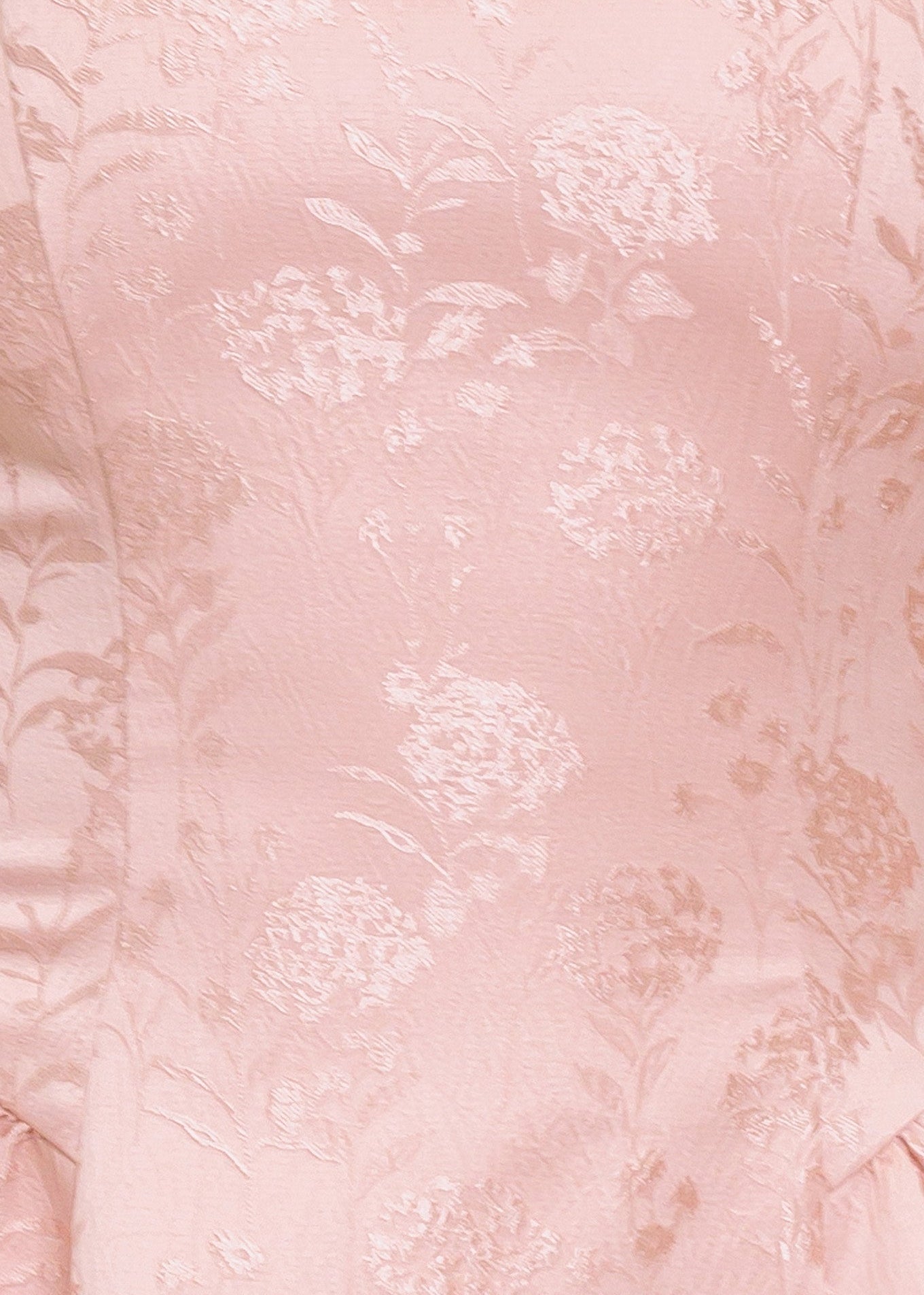 BLUSH REVERIE JACQUARD MINI DRESS