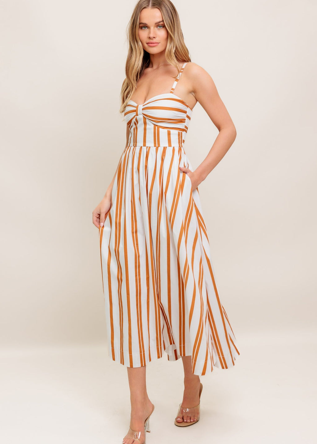 THE VALENCIA LINE DRESS