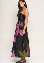 THE SABLE BLOOM MIDI DRESS