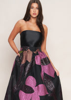 THE SABLE BLOOM MIDI DRESS