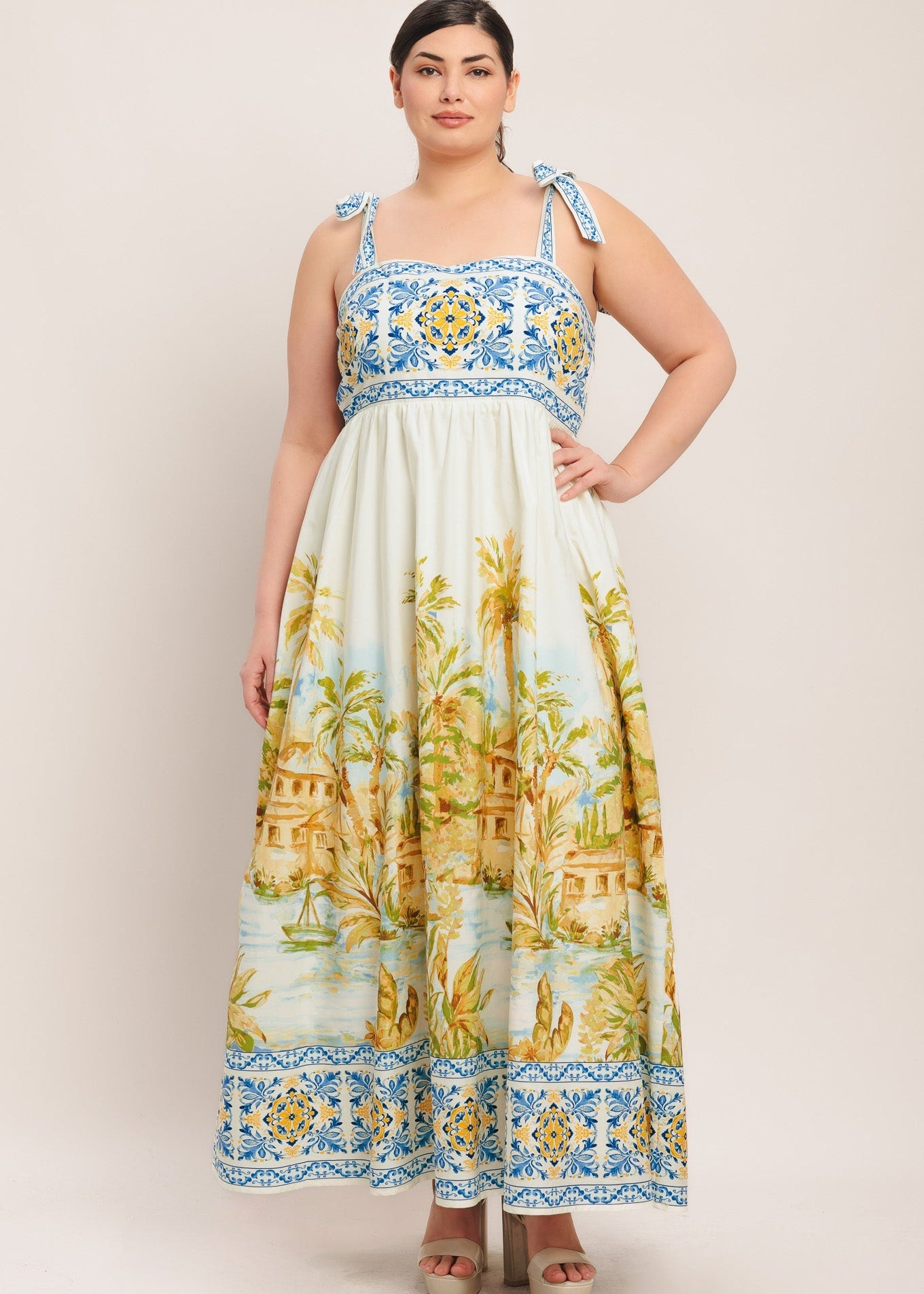 THE PORTOFINO MIDI DRESS