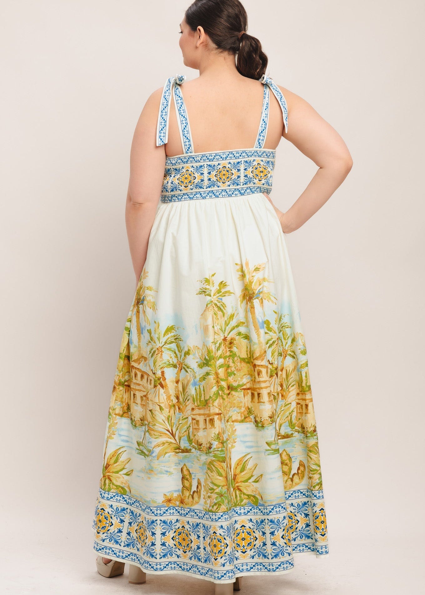 THE PORTOFINO MIDI DRESS