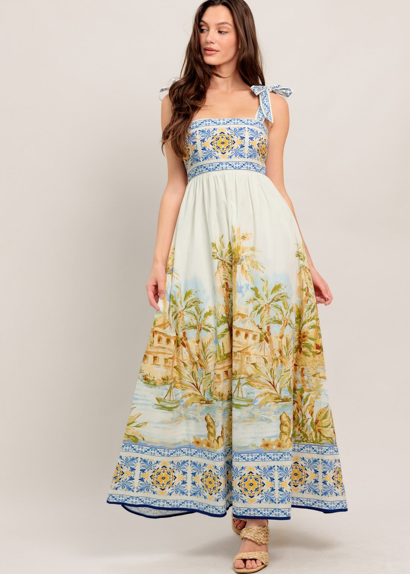 THE PORTOFINO MIDI DRESS Main image