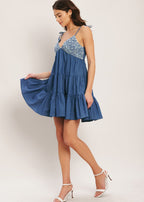BLUEBELL BABYDOLL MINI DRESS
