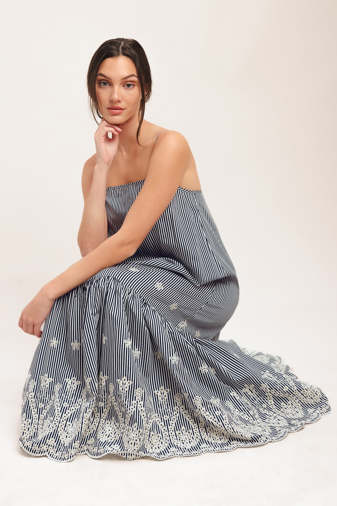 SALT & STITCH MIDI DRESS Main image
