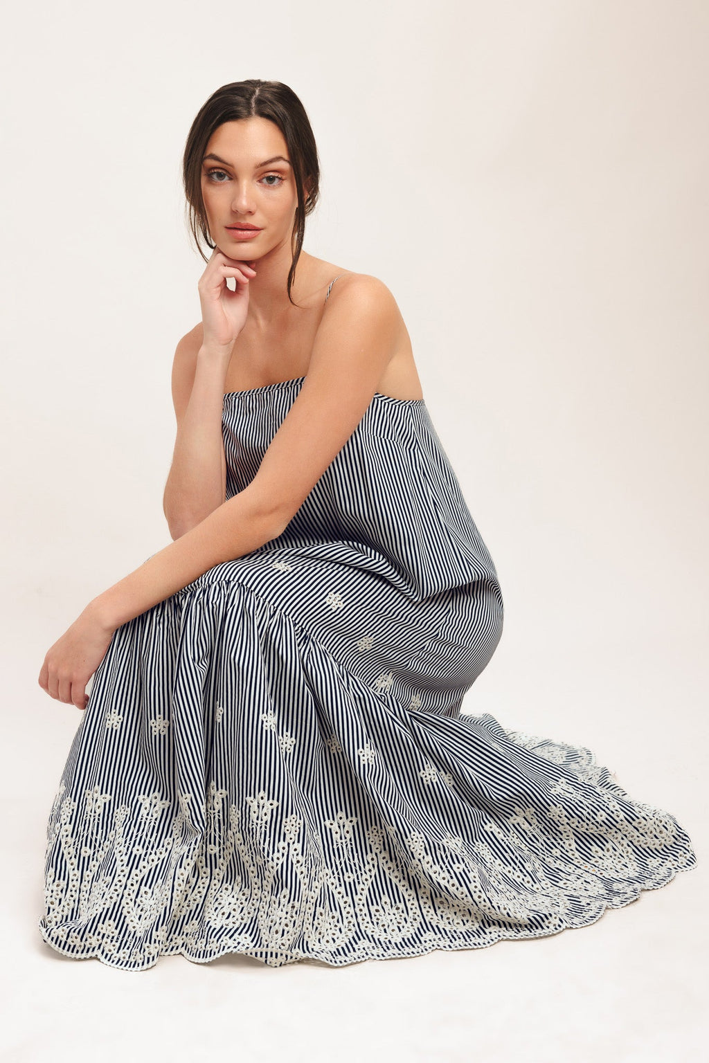 SALT & STITCH MIDI DRESS