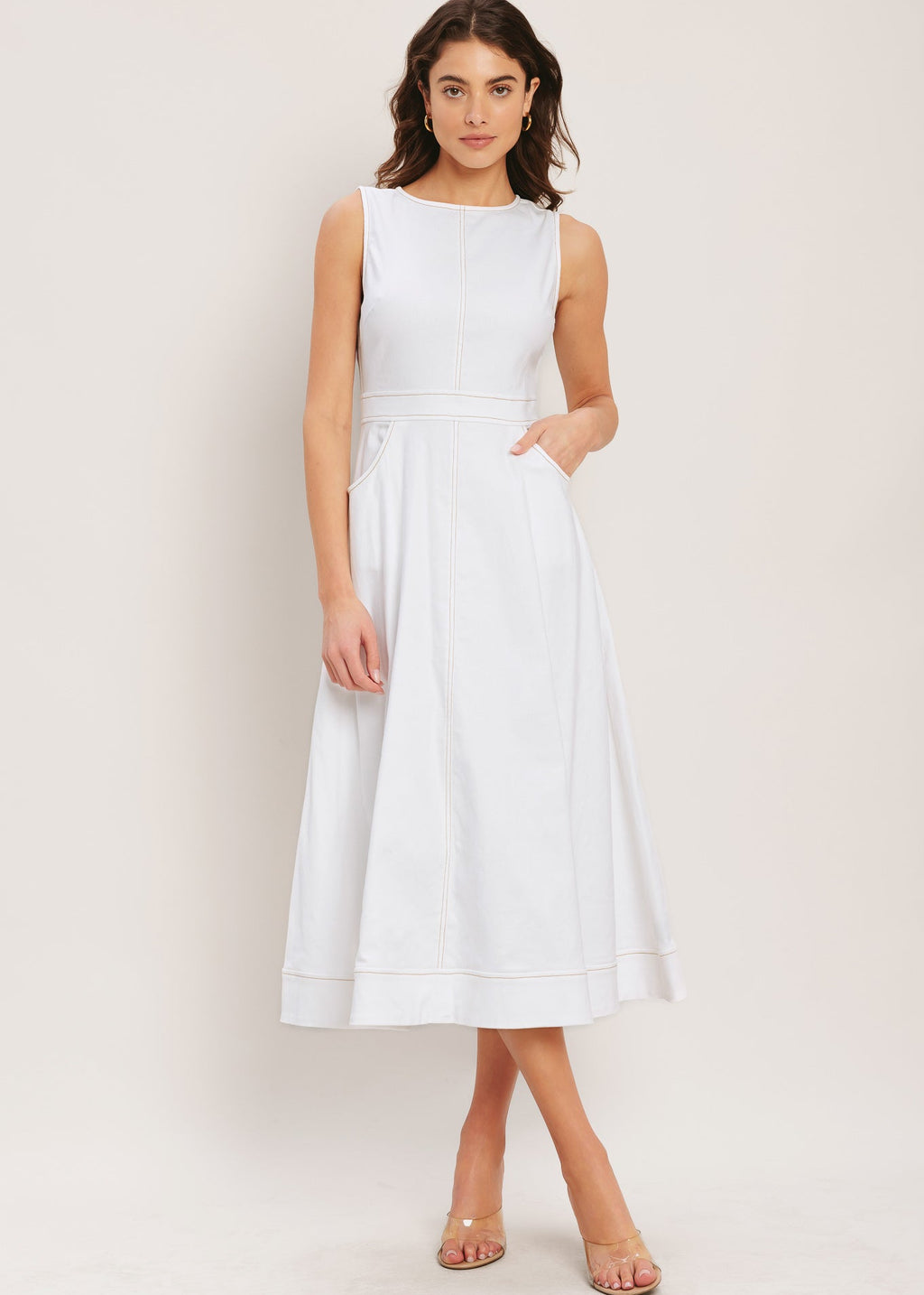 THE QUIET FORM MIDI DRESS