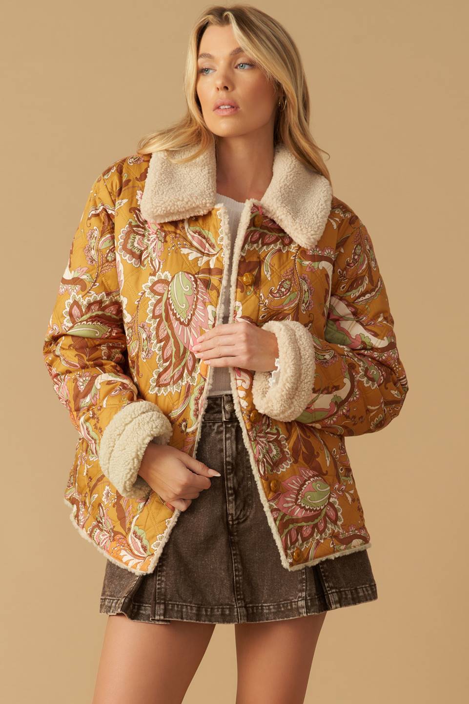 STAY THE SAME QUILT JACKET Main image