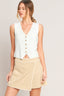 ELEVATED ESSENTIAL WOVEN SKORT