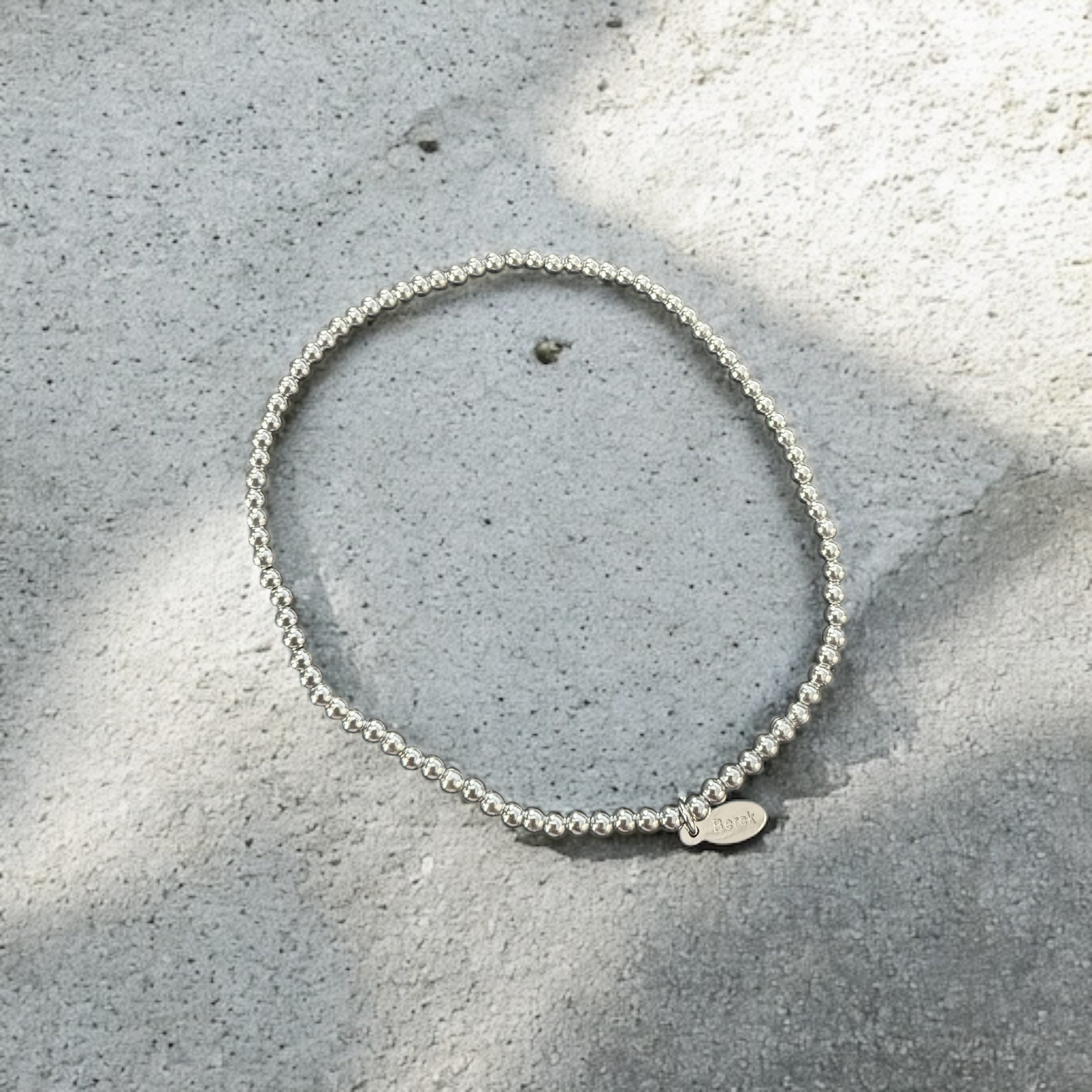 Waterproof Beaded Stretch Anklet Secondary image