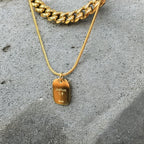Waterproof “Do Not Be Afraid” Layered Necklace Set