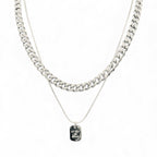 Waterproof “Do Not Be Afraid” Layered Necklace Set