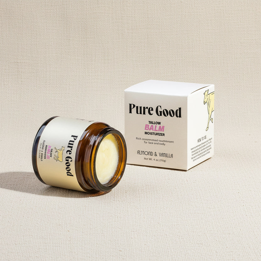 Almond + Vanilla Tallow Balm