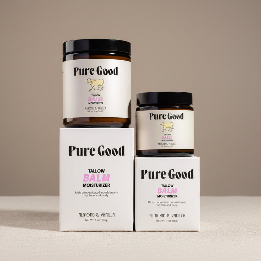 Almond + Vanilla Tallow Balm