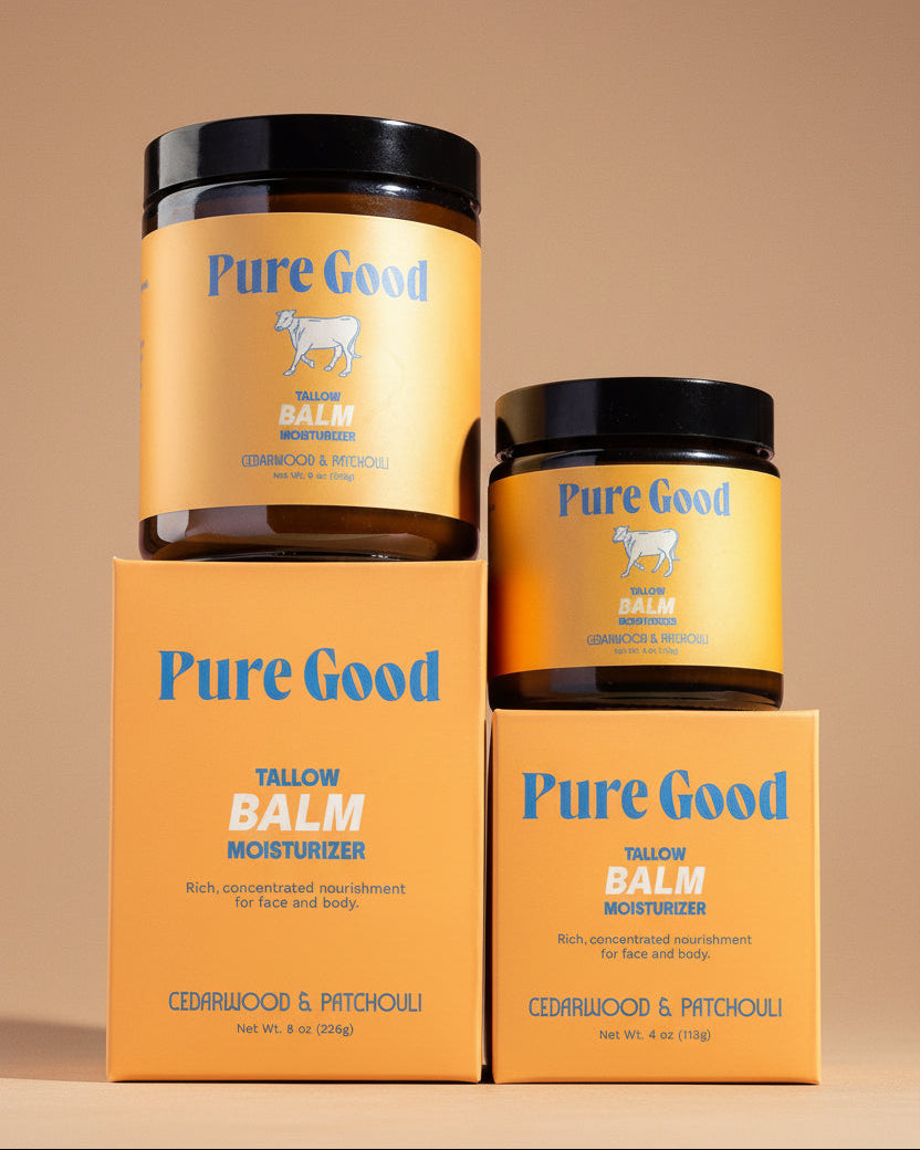 Cedarwood + Patchouli Tallow Balm - Firming & Balancing
