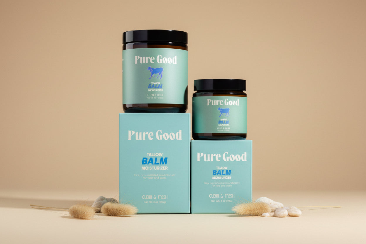 Clean & Fresh Tallow Balm - Cleansing & Acne Prone Skin