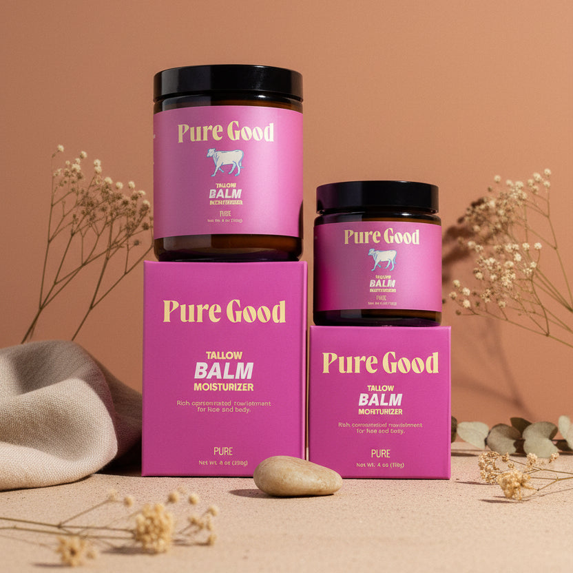 Pure Tallow Balm - Perfect for sensitive skin of all ages.