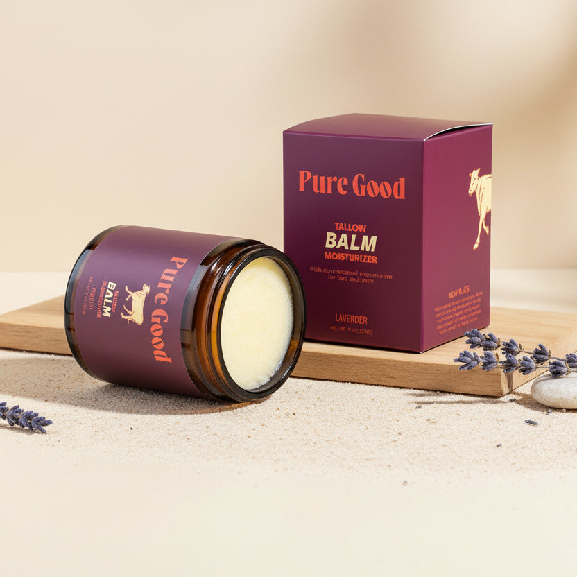 Lavender Tallow Balm - Calming & Restoring