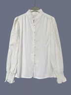 THE ELOWEN LACE DETAIL BLOUSE