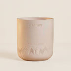 Caftari Dolce Far Niente rose essential oil candle with warm floral fragrance designed to promote calm and happiness