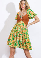 BEACH BUM GIRL'S MINI DRESS