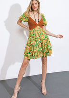 BEACH BUM GIRL'S MINI DRESS